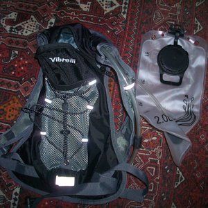 Water Bladder Backpack Hydration with Storage Vibrelli Hiking Camping Size 2L
